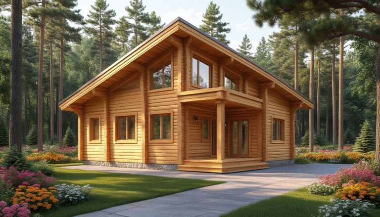 Строительство домов из профилированного бруса